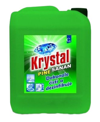 Krystal Sanan Pine 5l | Čistící a mycí prostředky - Saponáty - Saponáty na podlahu a univerzální Krystal Sanan Pine 5l | Čistící a mycí prostředky - Saponáty - Saponáty na podlahu a univerzální